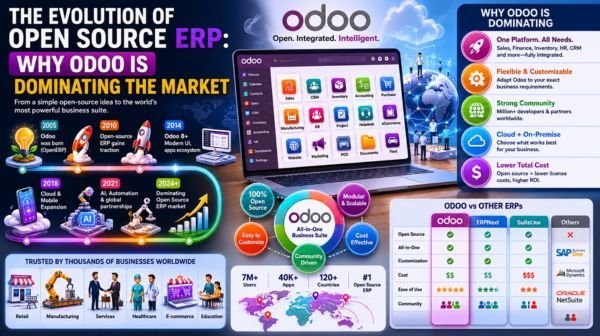 The Evolution of Open Source ERP: Why Odoo is Dominating the Market